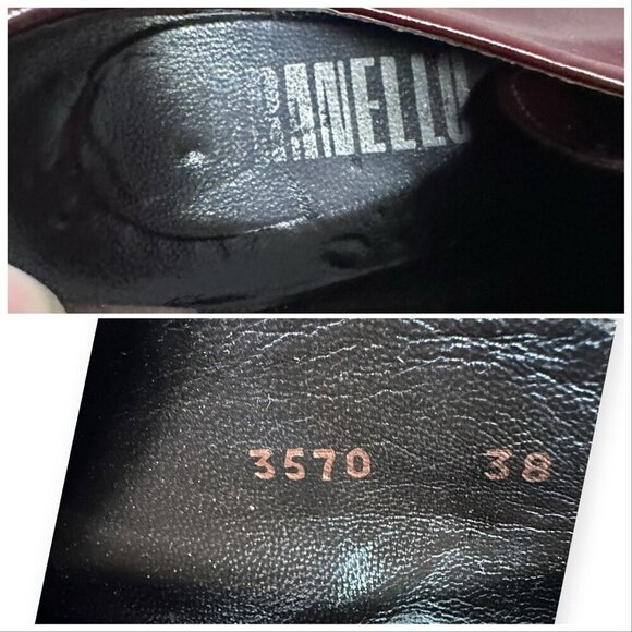 Very Rare Vintage Granello‎ (Prada) Lace Up Wedge Shoes, Size 38EU - Picture 8 of 12